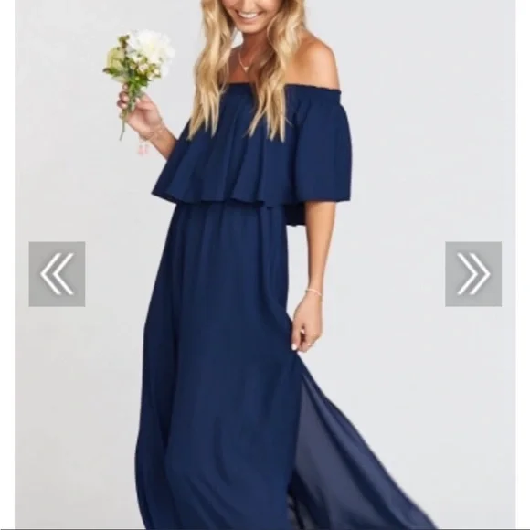 Bridesmaid dress worn once size large - Picture 2 of 2